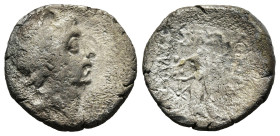 Greek Coins
KINGS of CAPPADOCIA. Ariarathes X Eusebes Philadelphos.(42-36 BC). Drachm.

Condition : Good very fine.

Weight : 2.88
Diameter : 15.55