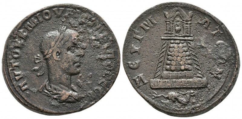 FILIPO II. Ae30. 247-249d.C. Zeugma, Commagene. A/ Busto laureado y drapeado con...