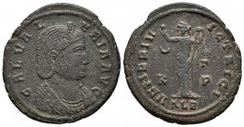 GALERIA VALERIA. Follis. 293-311 d.C. Alexandría. A/ Busto con diadema y drapeado a derecha. GAL VALERIA AVG. R/ Venus estante a izquierda con manzana...