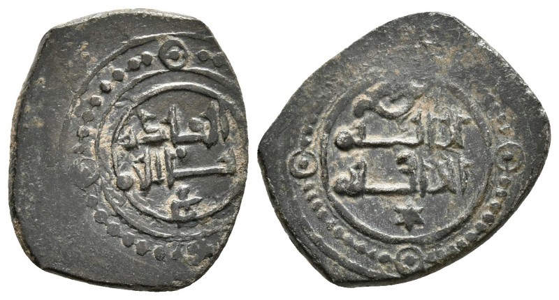 TAIFA DE TOLEDO Y VALENCIA. Al-Qadir Yahya II. Fracción de dirham. 467-478H. J. ...