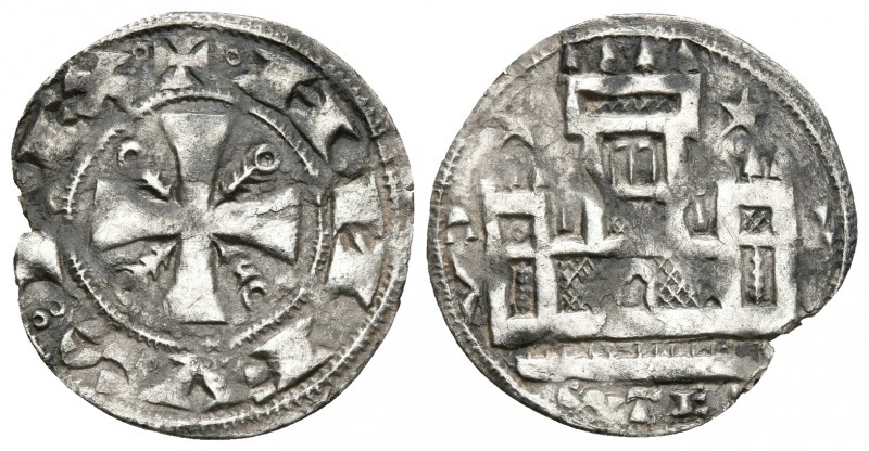 ALFONSO VIII. Dinero. (1158-1214). Toledo. AB 186; Mozo A8:24.3 (mismo ejemplar)...