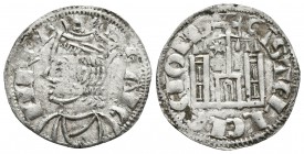 SANCHO IV. Cornado. (1284-1295). Coruña, Estrella y venera antigua a los lados del vástago central. AB 297.1. Ve. 0,72g. MBC+.