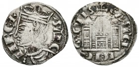SANCHO IV. Cornado. (1284-1295). Cuenca. Cuenco y estrella de seis puntas. AB 298. Ve. 0,75g. MBC+.