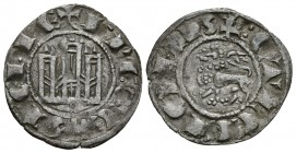 FERNANDO IV. Pepión-Dinero. (1295-1312). Marca punta de lanza. AB 330; Mozo F4.2.68. Ve. 0,60g. Bonita pátina. MBC+.