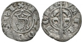 JAIME I. Dinero. (1213-1276). Valencia. Segunda emisión. Cru.V.S. 316var; Cru.C.G. 2129. Ve. 0,72g. MBC.