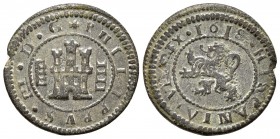 FELIPE III. 4 Maravedís. 1618. Segovia. Cal-823; J.S. D-253. Ae. 2,76g. MBC.