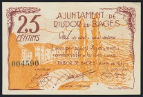 RIUDOR DE VALLES (BARCELONA). 25 Céntimos. Mayo de 1937. (González: 9699). SC.