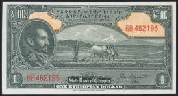 ETIOPIA. 1 Dólar. 1945. (Pick: 12). EBC+.