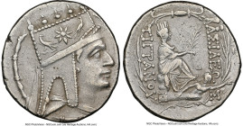 ARMENIAN KINGDOM. Tigranes II the Great (95-56 BC). AR tetradrachm (26mm, 15.93 gm, 1h). NGC Choice XF 5/5 - 3/5. Tigranocerta, ca. 80-68 BC. Diademed...