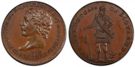 Middlesex, Spence's copper 1/2 Penny Token 1794 MS63 Brown PCGS, D&H-683. Edge: SPENCE X DEALER X IN X COINS X LONDON X. Spence's bust facing left, 17...
