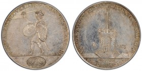 Angusshire silver Shilling ND (18th Century) MS63 PCGS, D&H-3. Ancient citadel / Highlander. Very rare.

HID09801242017