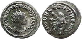 Roman Imperial Macrianus. Usurper, AD 260-261. Antoninianus , 4.00 g. Normal style. Samosata mint. IMP C FVL MACRIANVS P F AVG, radiate and cuirassed ...