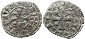 Portugal D. Sancho II (1223-1248) Dinheiro A: REX SANCIVS R: PORTVGAL Ag: 02.02 0.81 g. MBC+