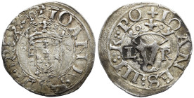Portugal D. João III (1521-1557) Vintém L R A: IOANES ¨ III ¨ R ¨ PO R: IOANES . R . P AG: 45.01 1.68 g BELA/MBC+