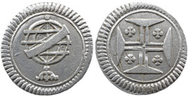Portugal D. João V (1706-1750) Vintém de Esfera AG: 41.01 0,78g MBC+