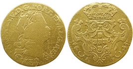 Portugal D. João V (1706-1750) Meio Escudo ( 800 Reis ) 1732 AG: 110.12 1,47g BC-