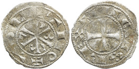 Kingdom of Castille and Leon. Fernando II (1157-1188). Dinero. ¿Santiago de Compostela?. (Bautista-196.3). (Imperatrix-F2:4.5). (Momeca-19.6A.4). Anv....