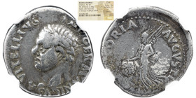 NGC Imperio Romano GORDIAN III (238-244). Antoniniano. Roma. NGC AU Obv: IMP GORDIANVS PIVS FEL AVG. Busto irradiado, drapeado e couraçado à direita. ...