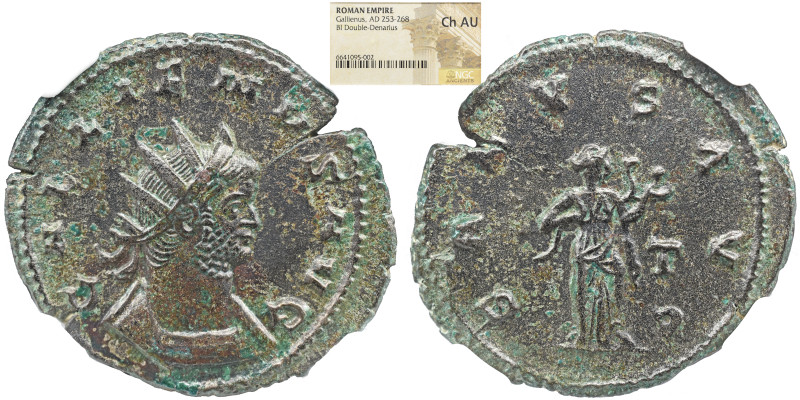 NGC Imperio Romano GALIENUS (253-268). Antoniniano. Roma. NGC CH-AU Obv: GALLIEN...