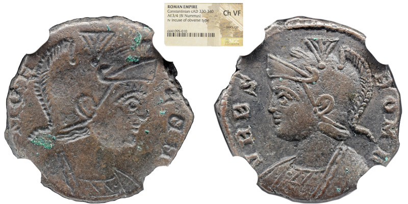 NGC Imperio Romano CONSTANTIUS I 'O GRANDE' (307/10-337). Série Comemorativa. Fo...