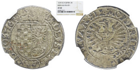 NGC Austria - Hungary Bohemia Silesia Breslau 3 Kreuzer 1634 HZ NGC XF 40