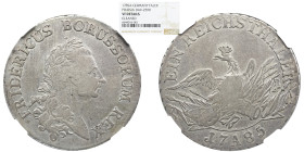 NGC GERMANY German States , Brandenburg-Prussia, Friedrich II, Taler 1785 A, NGC VF DETAILS Cleaned DAV - 2590
