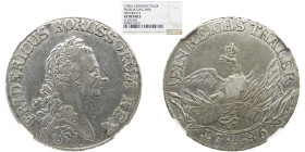 NGC GERMANY German States , Brandenburg-Prussia, Friedrich II, Taler 1786 A, NGC XF DETAILS Cleaned DAV - 2590