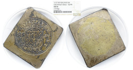 NGC NETHERLANDS HOLANDA GRONINGEN 25 STUIVER 1672 - NGC AU-55 In the Franco-Dutch War (1672–1678), France and its allies invaded the United Netherland...