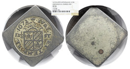 NGC NETHERLANDS HOLLANDA GRONINGEN 12,50 STUIVER 1672 - NGC VF 35 In the Franco-Dutch War (1672–1678), France and its allies invaded the United Nether...