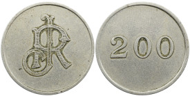 Emergency money Portugal Monograma JR 200