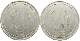Emergency money Portugal 20 Cvos 20 Cvos