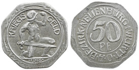 Emergency money Germany 1914-1924 Germany. Neuenbürg AD 1918. 50 Pfennig 1918 - Neuenbürg