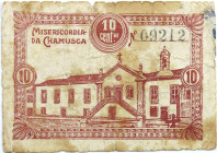 Emergency money Portugal Cédula Misericórdia de Chamusca 10 Centavos ND. Regular