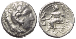 Königreich Makedonien. Alexander III. der Große (336 - 323 v. Chr.).

 Drachme (Silber). Ca. 334 - 323 v. Chr. Sardeis.
Vs: Kopf des jugendlichen H...