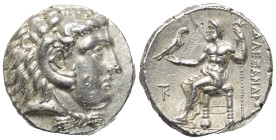 Königreich Makedonien. Alexander III. der Große (336 - 323 v. Chr.).

 Tetradrachme (Silber). Ca. 325 - 320 v. Chr. Kition.
Vs: Kopf des jugendlich...