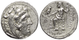 Königreich Makedonien. Alexander III. der Große (336 - 323 v. Chr.).

 Tetradrachme (Silber). Ca. 323 - 317 v. Chr. Tarsos.
Vs: Kopf des jugendlich...