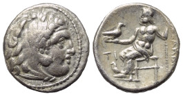 Königreich Makedonien. Alexander III. der Große (336 - 323 v. Chr.).

 Drachme (Silber). Ca. 323 - 319 v. Chr. Sardeis.
Vs: Kopf des jugendlichen H...