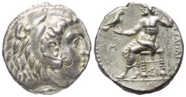 Königreich Makedonien. Alexander III. der Große (336 - 323 v. Chr.).

 Tetradrachme (Silber). 322 / 321 v. Chr. Sidon.
Vs: Kopf des jugendlichen He...