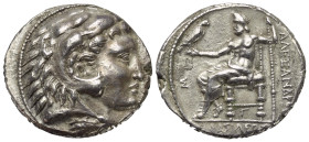 Königreich Makedonien. Alexander III. der Große (336 - 323 v. Chr.).

 Tetradrachme (Silber). Ca. 315 - 300 v. Chr. Salamis.
Vs: Kopf des jugendlic...