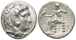 Königreich Makedonien. Philippos III. Arrhidaios (323 - 317 v. Chr.).

 Tetradrachme (Silber). Ca. 323 - 317 v. Chr. Babylon.
Vs: Kopf des jugendli...