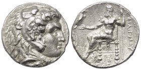 Königreich Makedonien. Philippos III. Arrhidaios (323 - 317 v. Chr.).

 Tetradrachme (Silber). Ca. 323 - 315 v. Chr. Babylon.
Vs: Kopf des jugendli...