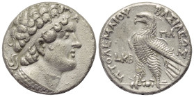 Ptolemäisches Königreich. Ptolemaios VI. Philometor (180 - 145 v. Chr.).

 Tetradrachme (Silber). 160 / 159 v. Chr. (Jahr 22). Alexandria.
Vs: Kopf...