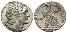 Ptolemäisches Königreich. Ptolemaios VI. Philometor (180 - 145 v. Chr.).

 Tetradrachme (Silber). 152 / 151 v. Chr. (Jahr 30). Salamis.
Vs: Kopf de...
