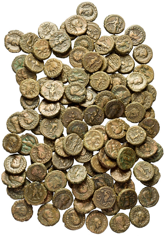 Provinzialrömische Münzen - Lots.


Ägypten.

Lot (113 Stück, Kupfer): Tetr...