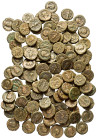 Provinzialrömische Münzen - Lots.


Ägypten.

Lot (113 Stück, Kupfer): Tetradrachmen; 3. Jhdt. n. Chr.

Sehr schön - fast vorzüglich.

Verkau...