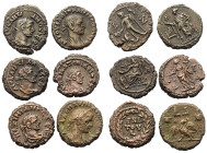 Provinzialrömische Münzen - Lots.


Ägypten.

Lot (6 Stück, Kupfer): Tetradrachme; 3. Jhdt. n. Chr.

Sehr schön - fast vorzüglich.

Verkauft ...