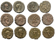 Provinzialrömische Münzen - Lots.


Ägypten.

Lot (6 Stück, Kupfer): Tetradrachme; 3. Jhdt. n. Chr.

Sehr schön - fast vorzüglich.

Verkauft ...