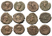 Provinzialrömische Münzen - Lots.


Ägypten.

Lot (6 Stück, Kupfer): Tetradrachme; 3. Jhdt. n. Chr.

Sehr schön - fast vorzüglich.

Verkauft ...
