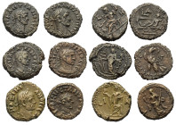 Provinzialrömische Münzen - Lots.


Ägypten.

Lot (6 Stück, Kupfer): Tetradrachme; 3. Jhdt. n. Chr.

Sehr schön - fast vorzüglich.

Verkauft ...