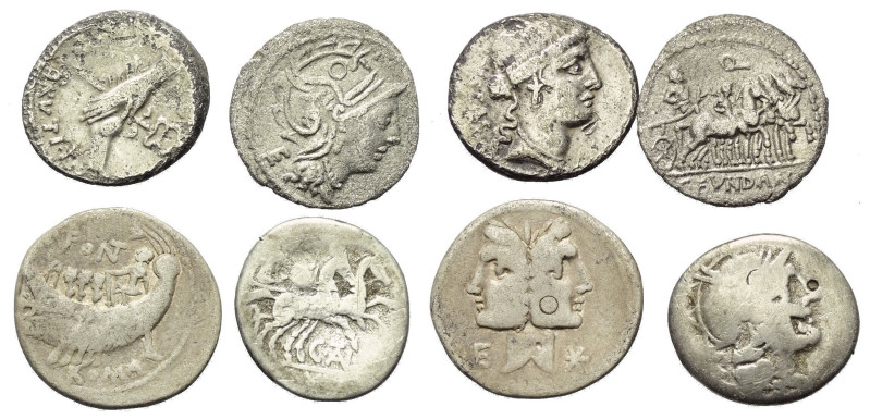 Römische Münzen - Lots. Republik.


Lot (4 Stück, Silber): Republikanische De...